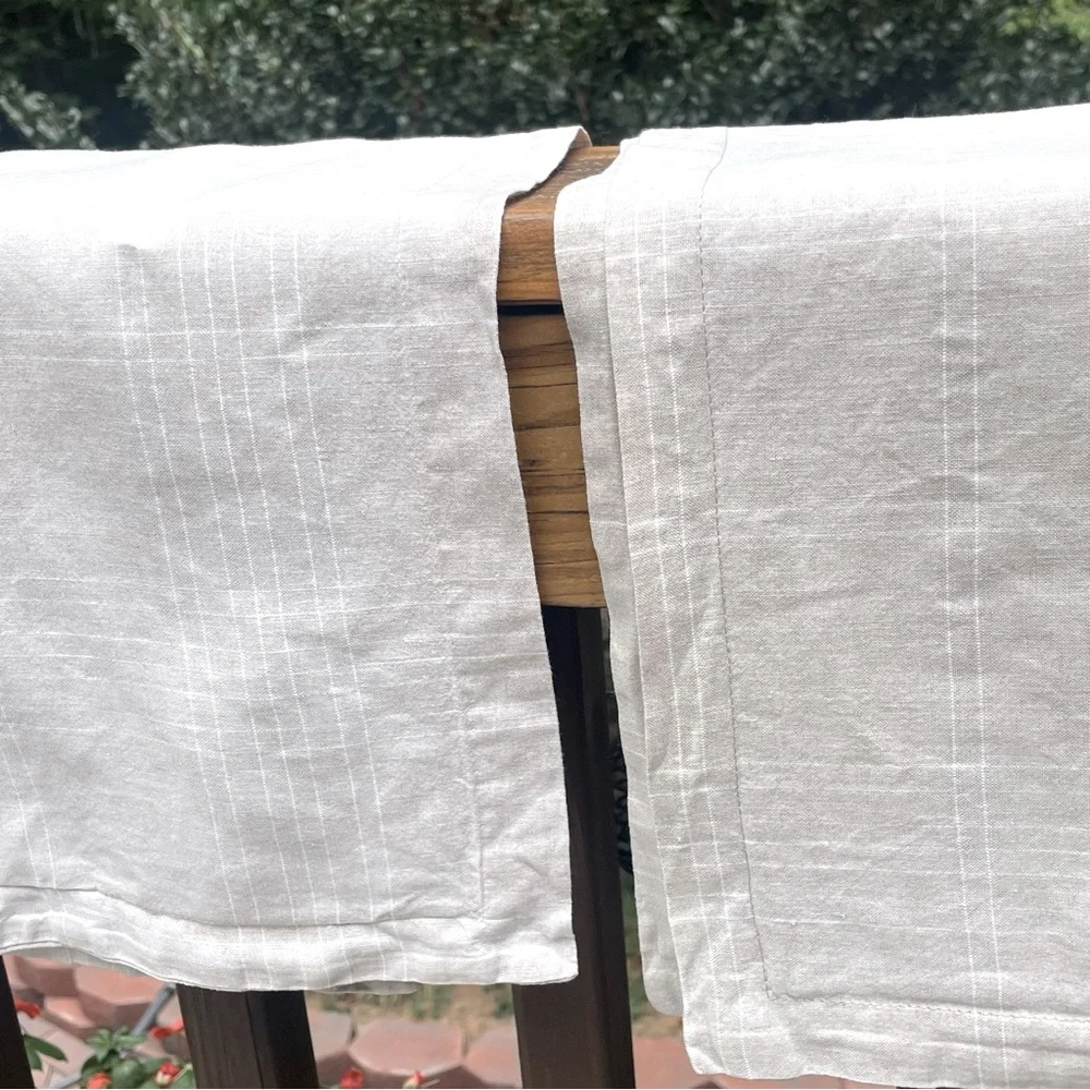 Crate&Barrel QUINN LINEN 2/ STANDARD SHAM 20x26in/51 x66cm